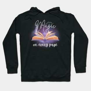 Magic on every page Hoodie